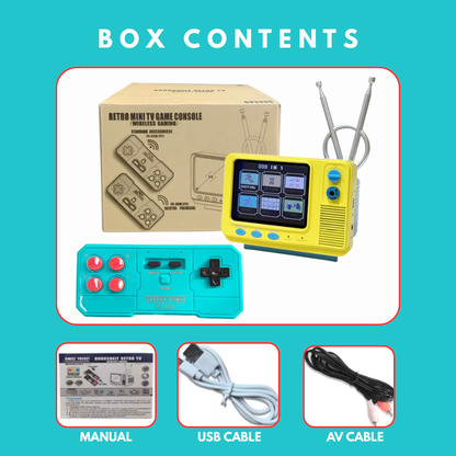 Console Retro with +300 Classic Games